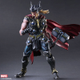 Illustration for article titled Play Arts Kais Thor Comes With A Wonderfully Swoosh-y Hammer